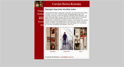Desktop Screenshot of carolynboriss-krimsky.com