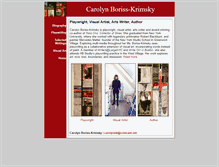 Tablet Screenshot of carolynboriss-krimsky.com